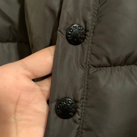 Moncler Genette belter puffer with fur hood - Picture 10 of 16